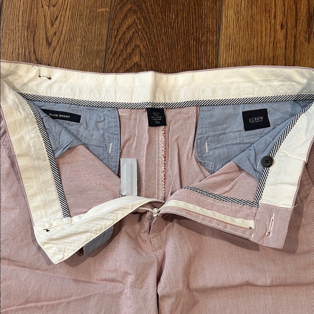J. Crew Soft Pink Men's Flat Front Shorts